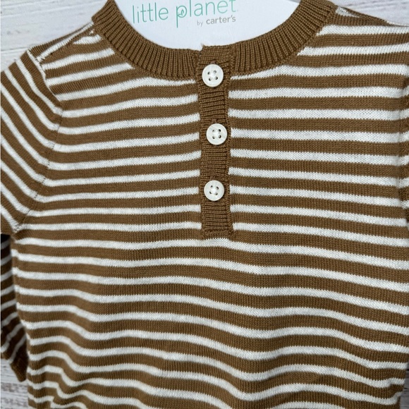 little planet by carter's unisex-baby organic cotton 2-piece Set. 3M - Picture 3 of 6